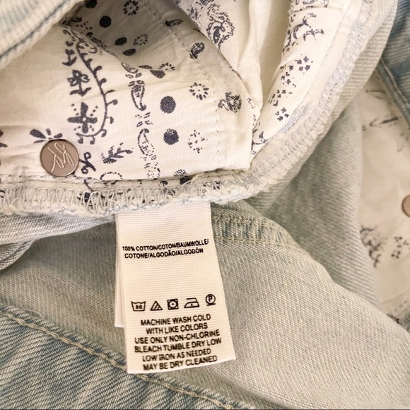 NWT Free People Going Rogue Denim Mini Skirt - Picture 8 of 12